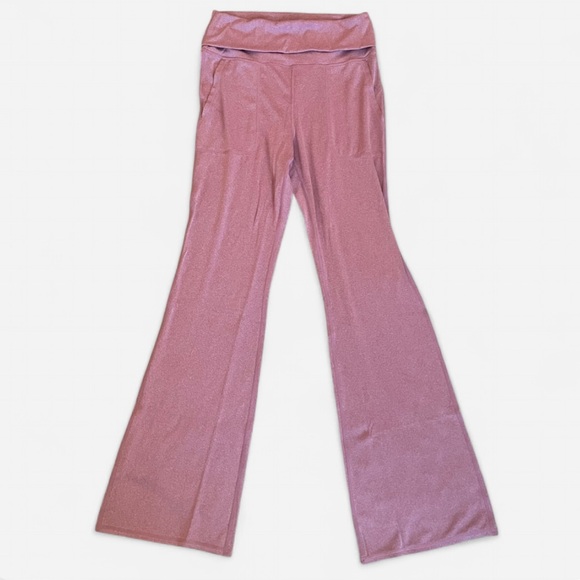 HALARA Pants - Halara In My Feels Super High Waisted Fold Over Flare Leggings XL New